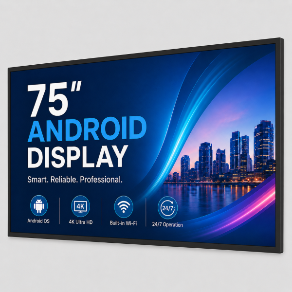 Big Size Pro Andriod Pro 75″ Android Display